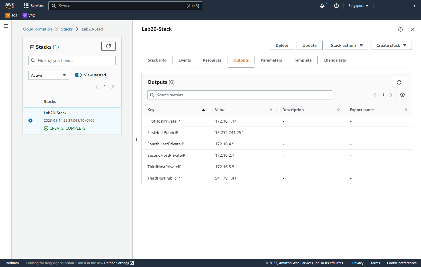 CloudFormation Template