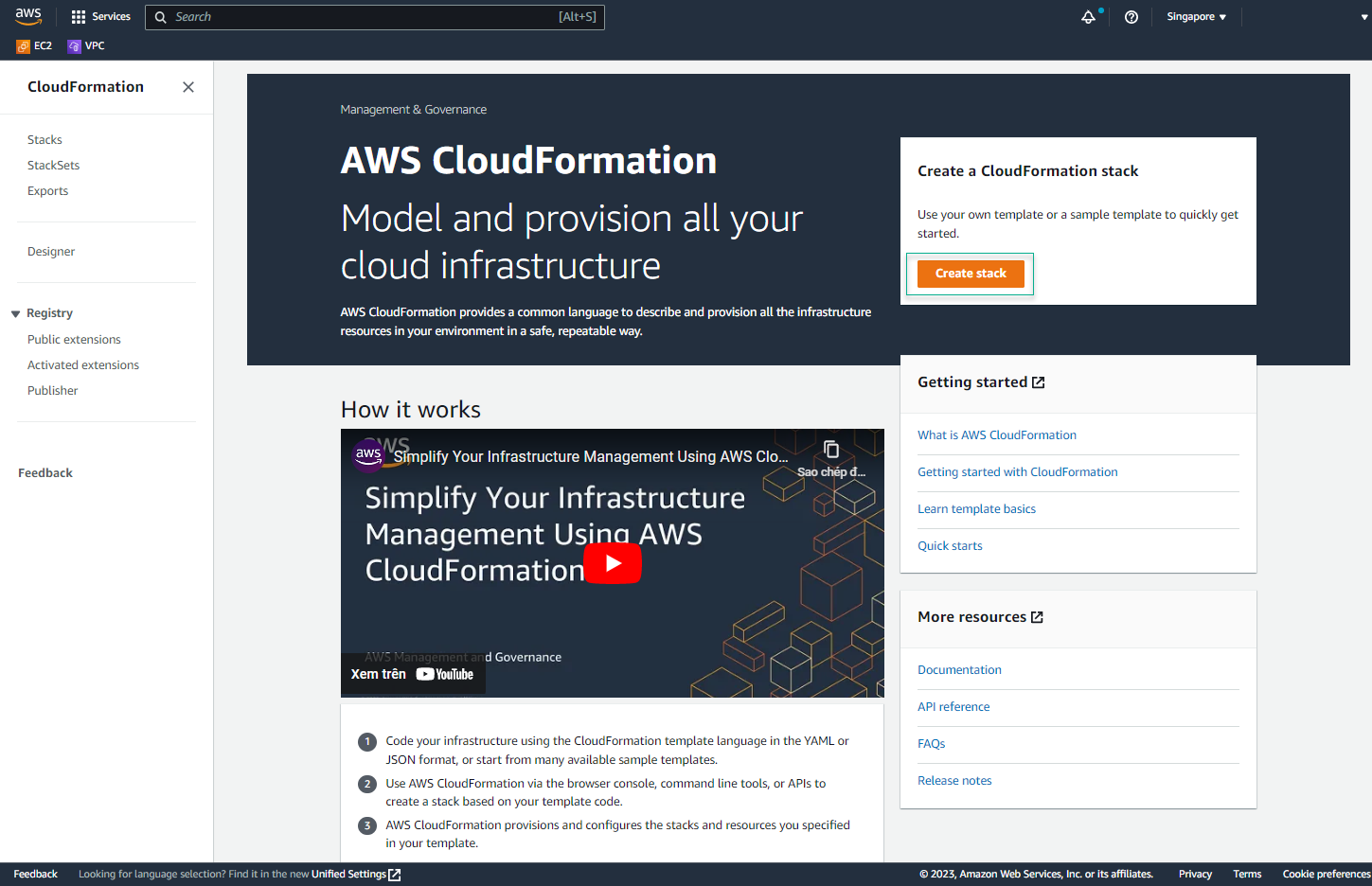 CloudFormation Template